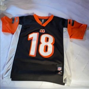 Aj green medium kids jersey